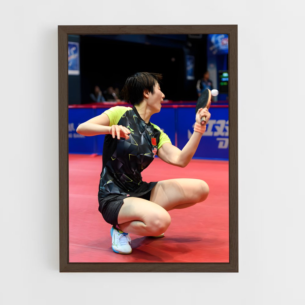 Poster Ding ning – affiche Tennis de table (vue 5)